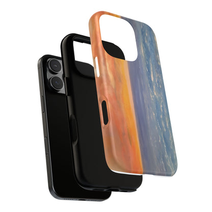 Artistic Ocean Sunset Phone Case - Tough and Stylish Protection