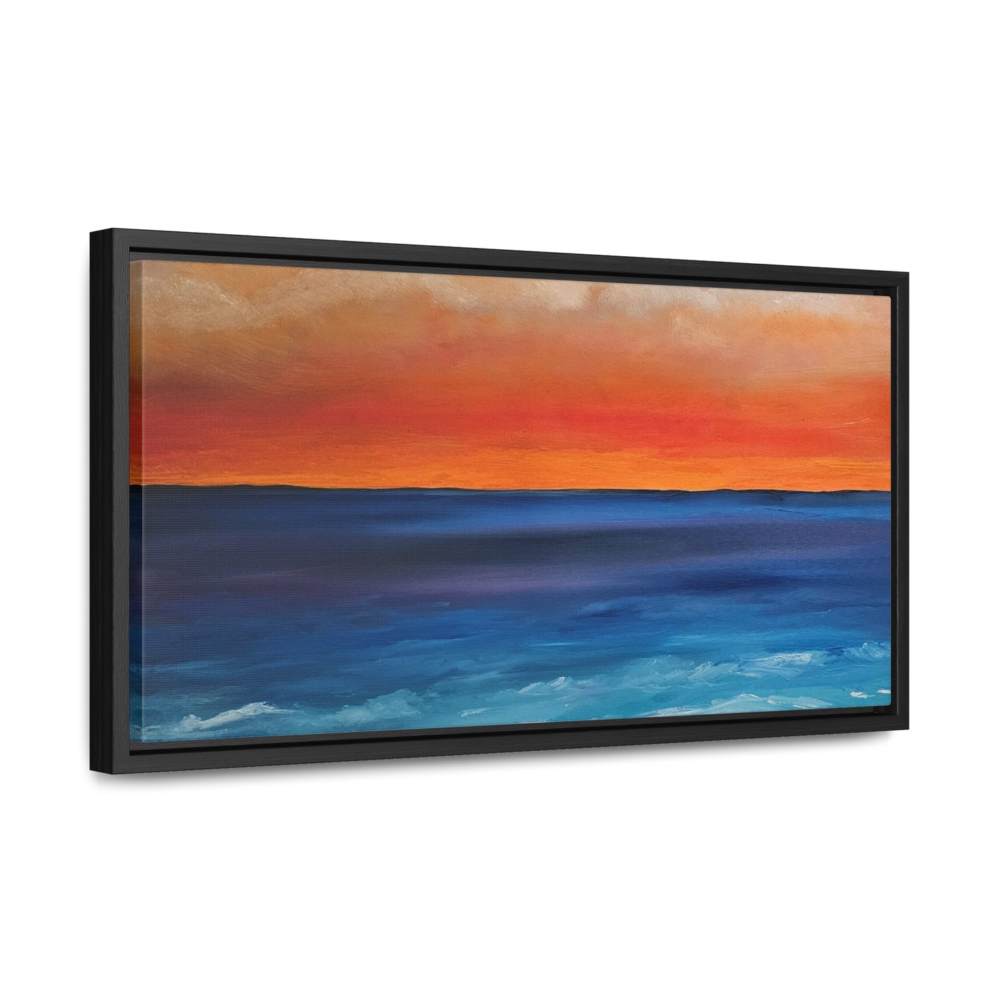 Coastal Paradise Canvas Wraps Seascape Artwork