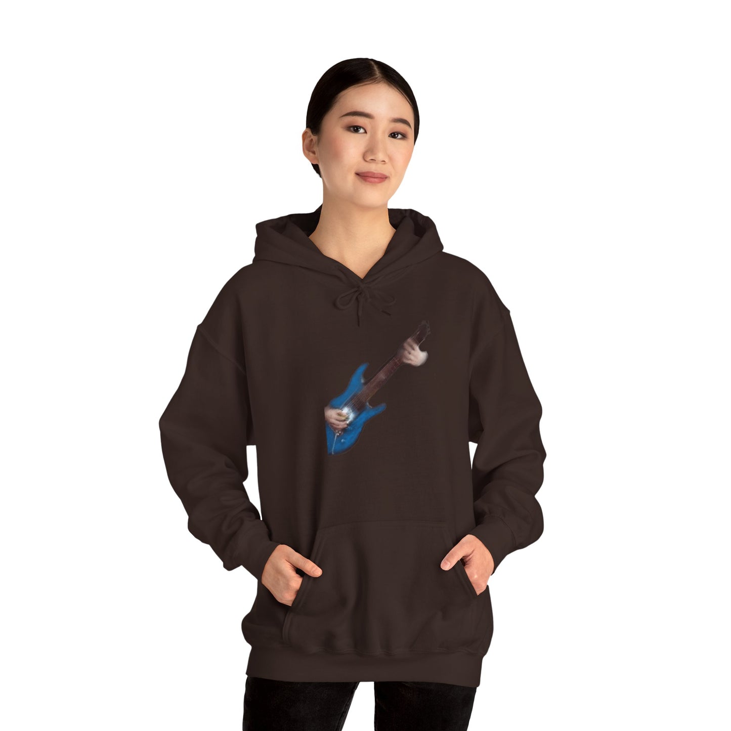 Unisex Heavy Blend™ Hooded Sweatshirt Guitar