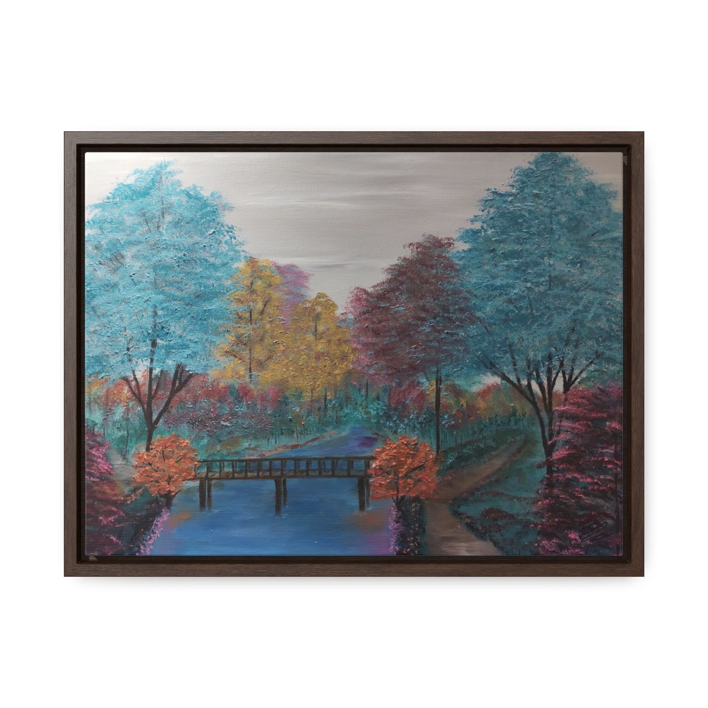 The Bridge - Gallery Canvas Wraps, Horizontal Frame