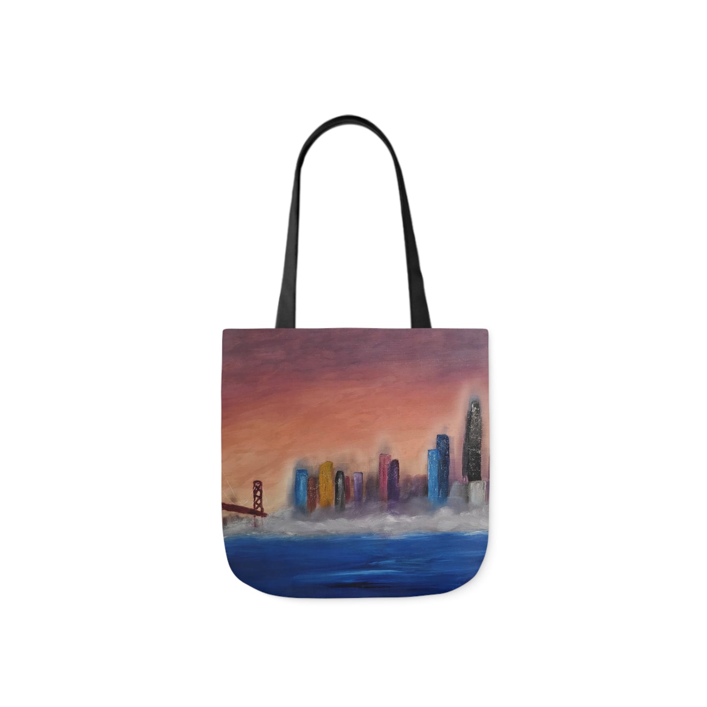 Canvas Tote Bag, San Francisco Bay Art