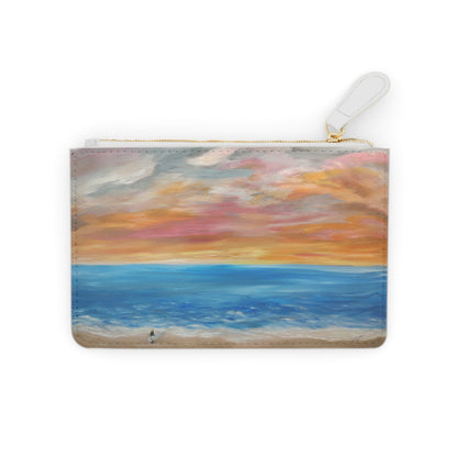 Mini Clutch Bag - Sunset Surfer