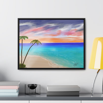 Tropical Haven - Gallery Canvas Wraps, Horizontal Frame