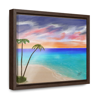 Tropical Haven - Gallery Canvas Wraps, Horizontal Frame