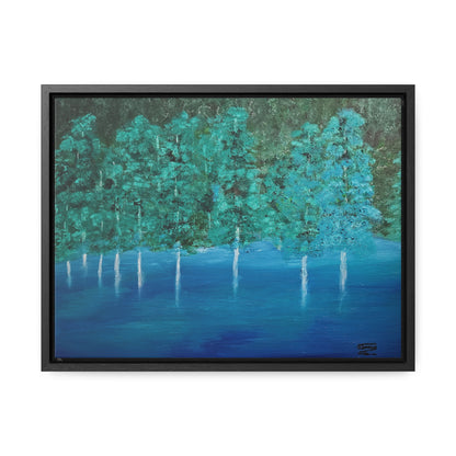 Emerald Cove  - Gallery Canvas Wraps, Horizontal Frame