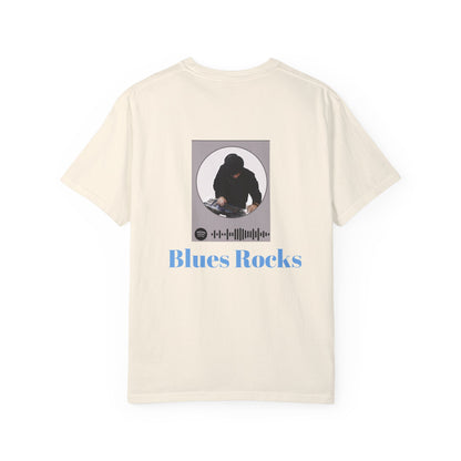 T Shirt Blues Rocks guitar