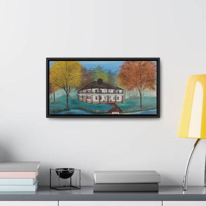 Estate On The Lake  - Gallery Canvas Wraps, Horizontal Frame