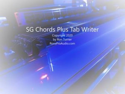 SG Chords Plus For The Steel Guitar