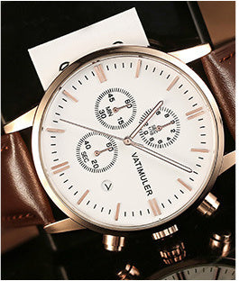 Fashion Korean Style Business Multifunction Quartz Men's Watch