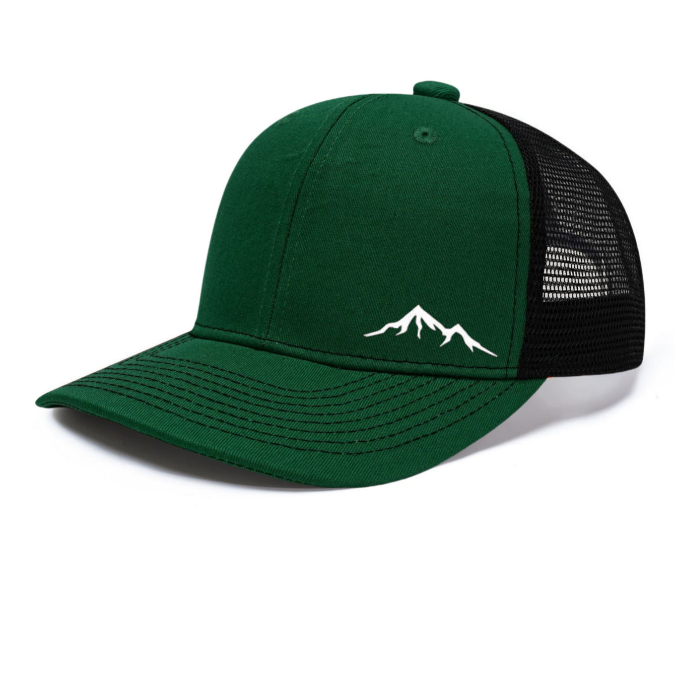 Men's Creative Design Slightly Curved Flat Brim Slightly Curved Peaked Cap