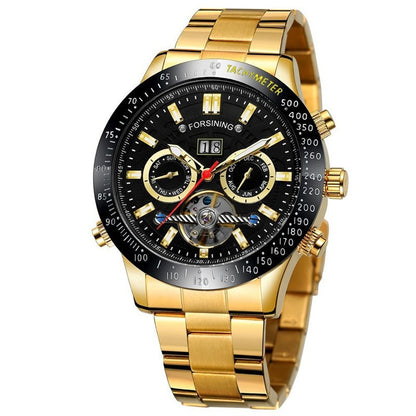 Fashion Casual Multi-function Tourbillon Automatic Mechanical Watch