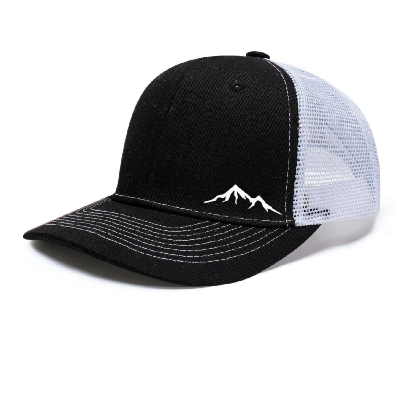 Men's Creative Design Slightly Curved Flat Brim Slightly Curved Peaked Cap