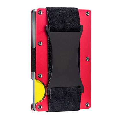 Metal Carbon Fiber Wallet Anti-theft Brush