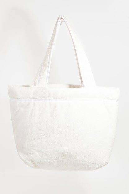 Fame Square Microfiber Tote Bag