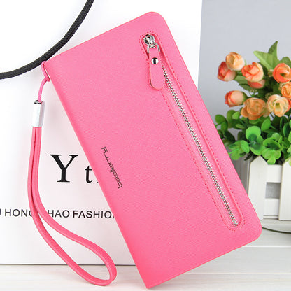 Multi-functional Women's Wallet Long Zipper Phone Bag