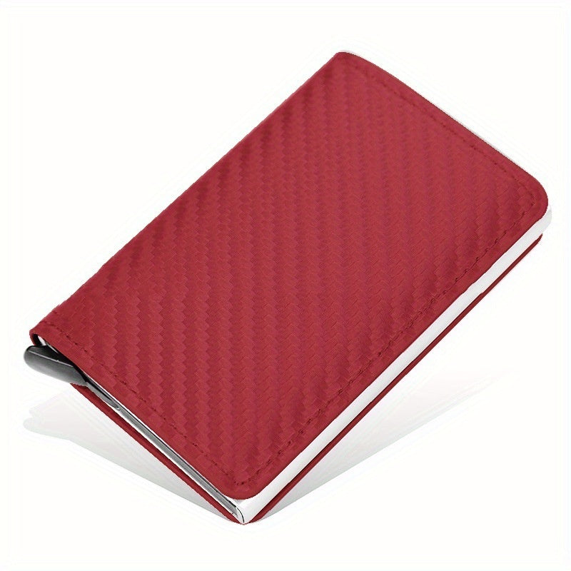 Carbon Fiber RFID Anti-theft Swiping Automatic Pop-up Card Package