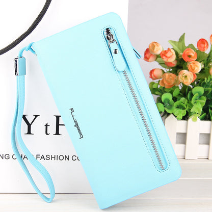 Multi-functional Women's Wallet Long Zipper Phone Bag